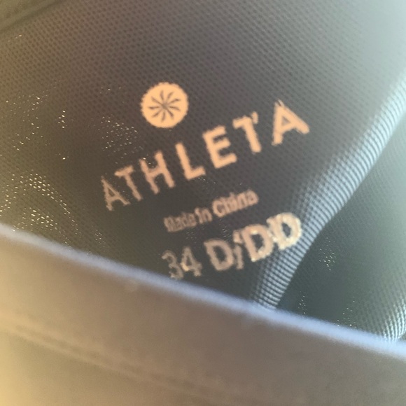 Women’s athlete navy tanking top size 34 D/DD - Picture 5 of 7